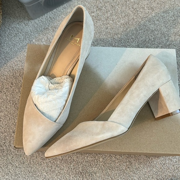 Shoes - Brand New Marc Fisher Nude Heels